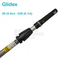 Glidex Extension Poles - 2 Section - 8 Foot