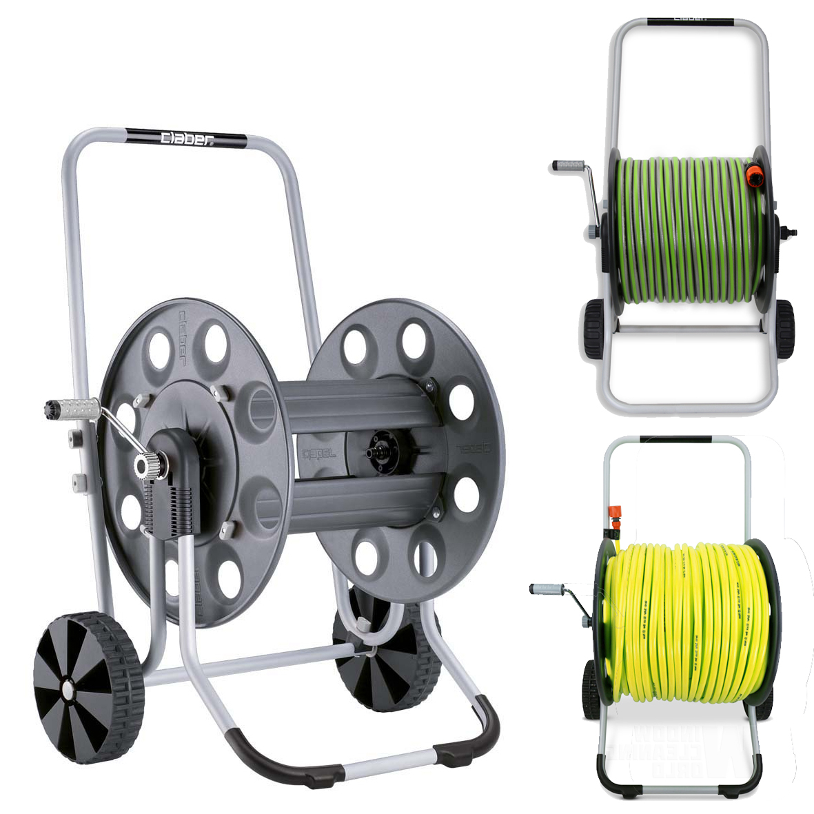 Claber Gemini Hose Reel Kits