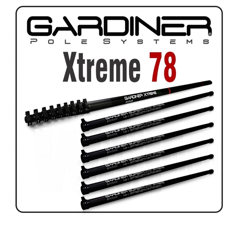 Gardiner Xtreme 78ft, HiMod Carbon Pole - Gardiner Pole Systems