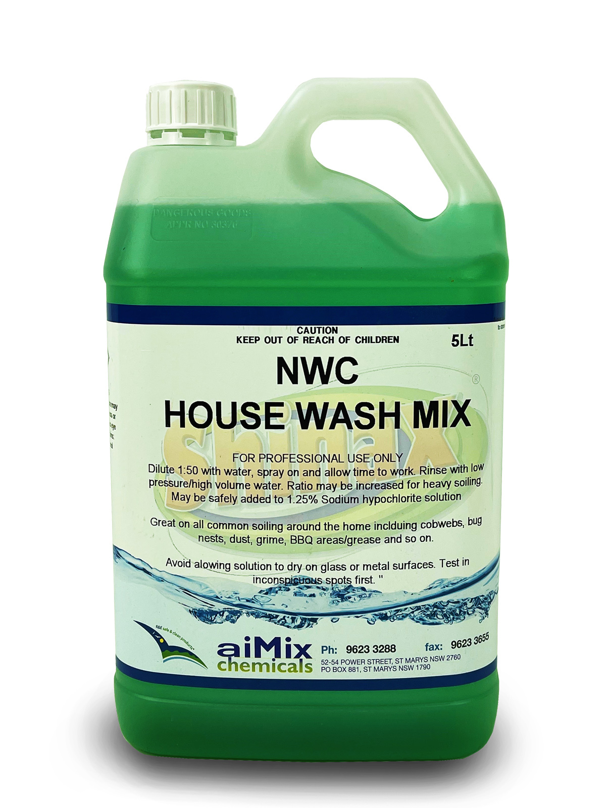 Nogen syndrom lidenskab NWC House Wash Mix 5L