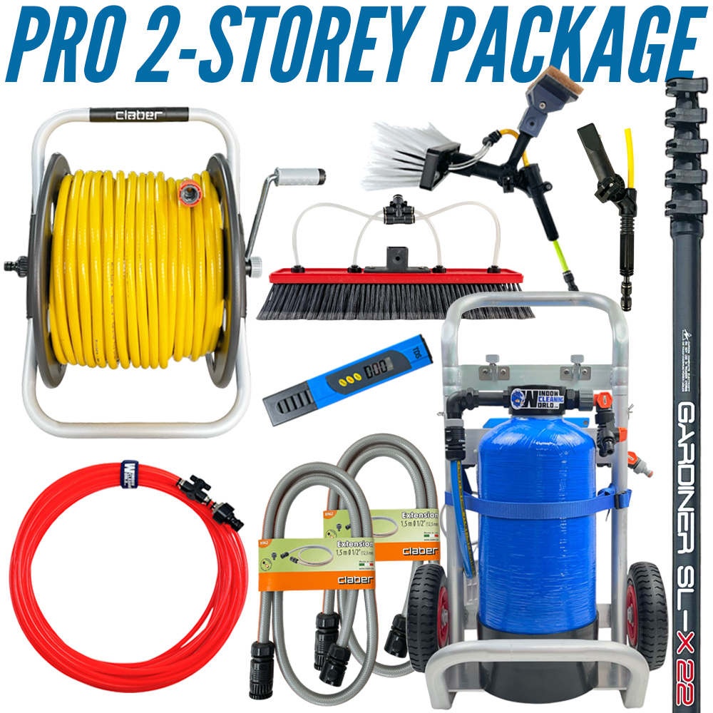 Pro 2-Storey Water-Fed Window Cleaning Package