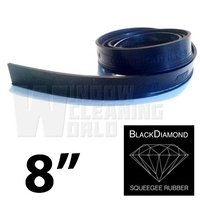 Black Diamond Flat Top (Sorbo) Soft Rubber 8in (20cm)