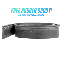 Black Diamond Flat-Top Soft Rubber - For Sorbo - 37in