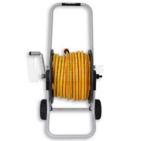 Claber Lightweight Metal Hose Reel with Wheels