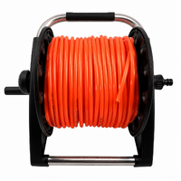 Aquapony Hose Reel with 50m Orange Pole Tube