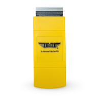Ettore Yellow Plastic Pocket Scraper
