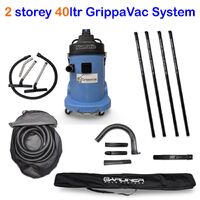 GrippaVac 40ltr Gutter Vacuum System 2 Storeys