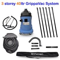 GrippaVac 40ltr Gutter Vacuum System 3 Storeys