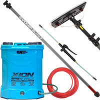 Indoor Water-Fed Glass Cleaning Kit - 7ft