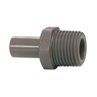 John Guest Stem Adaptor 3/8&quot; thread 1/2&quot; stem