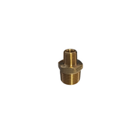 Brass Reducer 1/2in to 1/4in