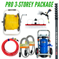 Pro 3-Storey Water-Fed Package