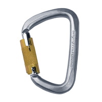 Singing Rock Steel D Carabiner Triple Lock