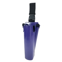 Samurai Bucket on a Belt - PURPLE