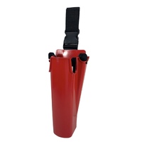 Samurai Bucket On A Belt System - RED