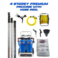4 Storey Premium Water-Fed Window Cleaning Package
