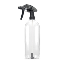 Premium 1L Clear Spray Bottle with Trigger