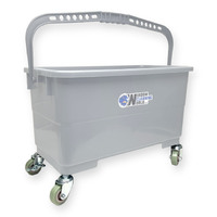 WCW 22L Grey Bucket - Wheels