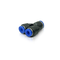 6mm/8mm Push Fit Y-fitting