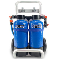 Twin 2 x 8 Ltr DI Trolley Pure Water System