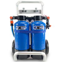 Twin 8L DI Pure Water Trolley System