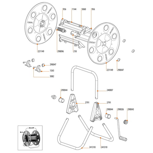 Claber Metal 40 Spare Parts