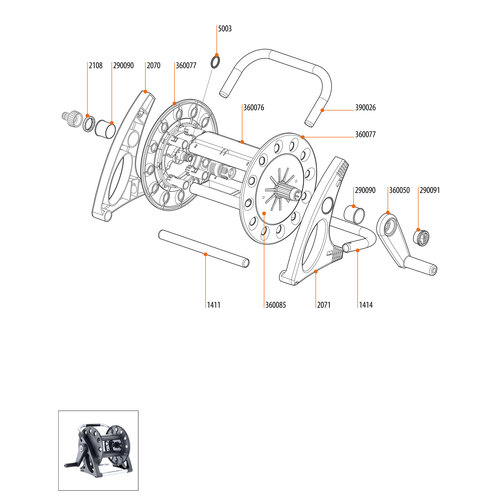 Claber Aquapony Spare Parts