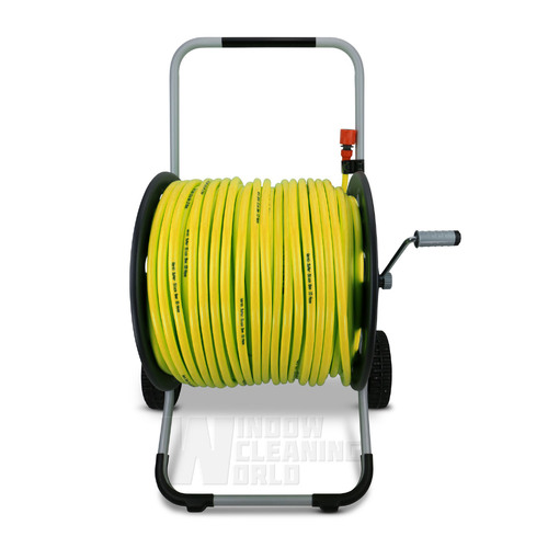 Claber Gemini Trolley Hose Reel & 140m Hose 