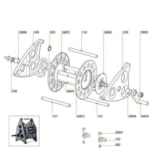 Claber Kiros Spare Parts