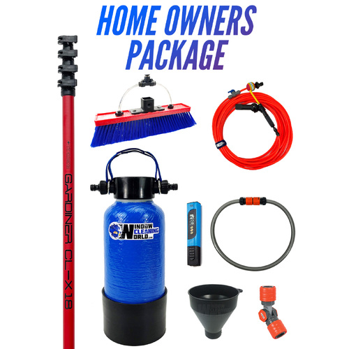 Home Owners Water-Fed Window Cleaning Package