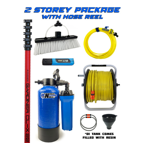 2 Storey Water-Fed Window Cleaning Package