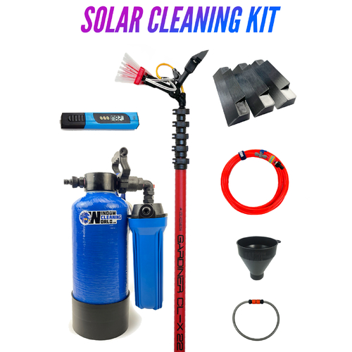 Water-Fed Solar Cleaning Kit