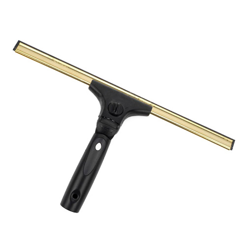 Ettore Contour Brass Squeegee Complete [Choose Your Size: 22" (55cm)]