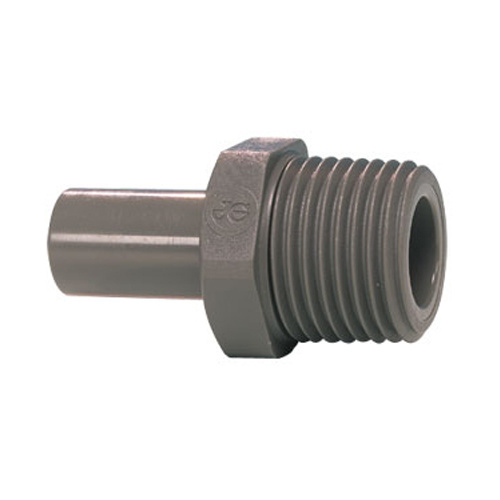 John Guest Stem Adaptor 3/8" thread 1/2" stem