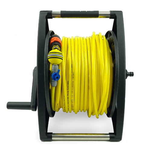 Claber Kiros Hose Reel Kit with 50m of 6mm Gardiner Microbore Hose