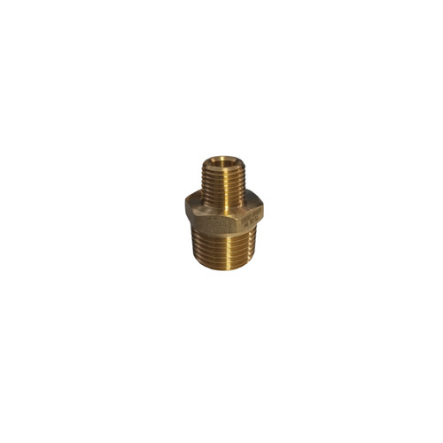 Brass Reducer 1/2in to 1/4in