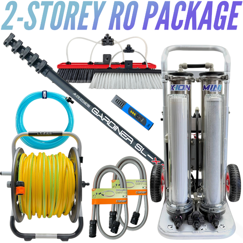 2-Storey Mini Switch RO Water-fed Window Cleaning Package