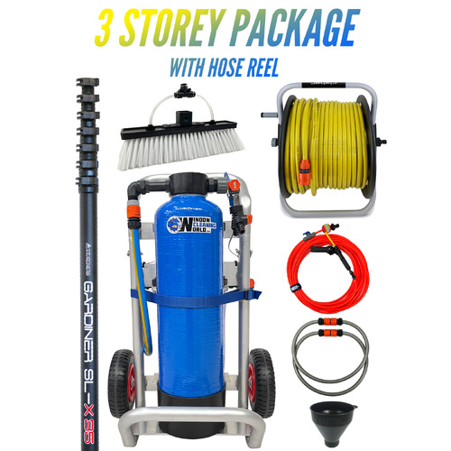 3 Storey Water-Fed Window Cleaning Package