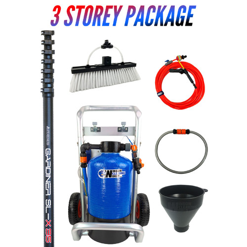 3 Storey Water-Fed Window Cleaning Package