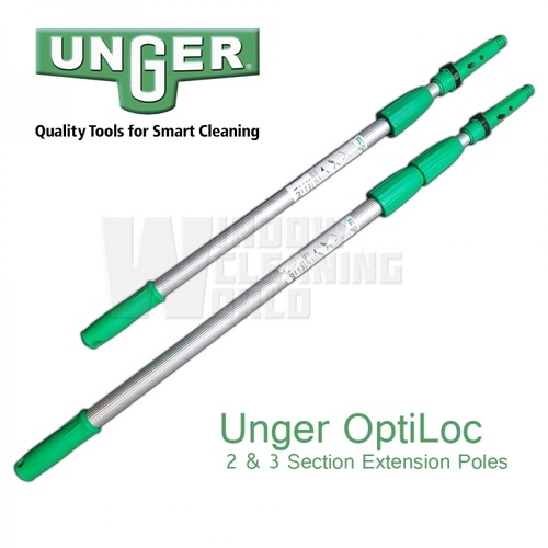 Unger OptiLoc 3 Section 12ft Pole (3.7m)