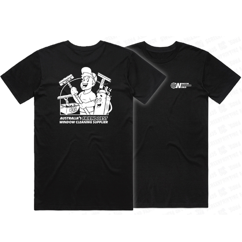 WCW Friends Tee Black - Large