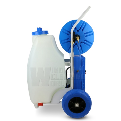 45 ltr Electric Trolley Tank with hose reel
