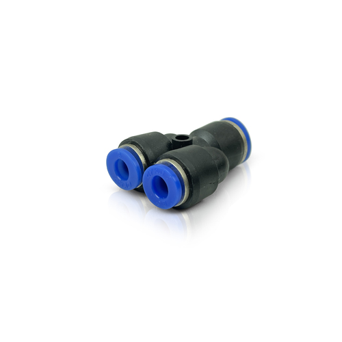 6mm/8mm Push Fit Y-fitting