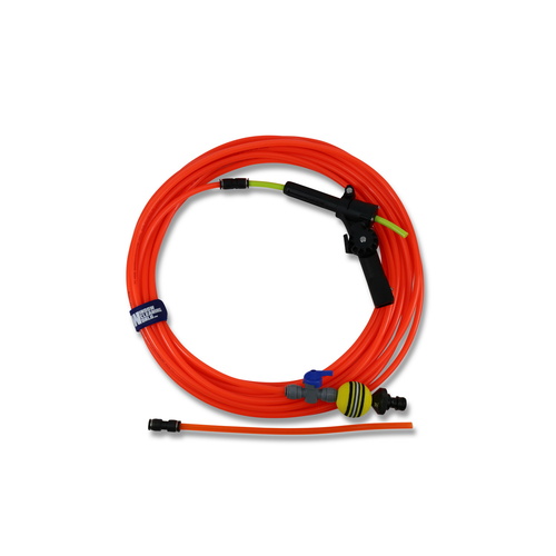 Orange PU Pole Hose Kit 10m
