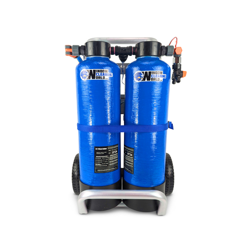 Twin 12.5L DI Trolley Pure Water System