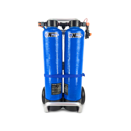 Twin 2 x 19 Ltr DI Trolley Pure Water System